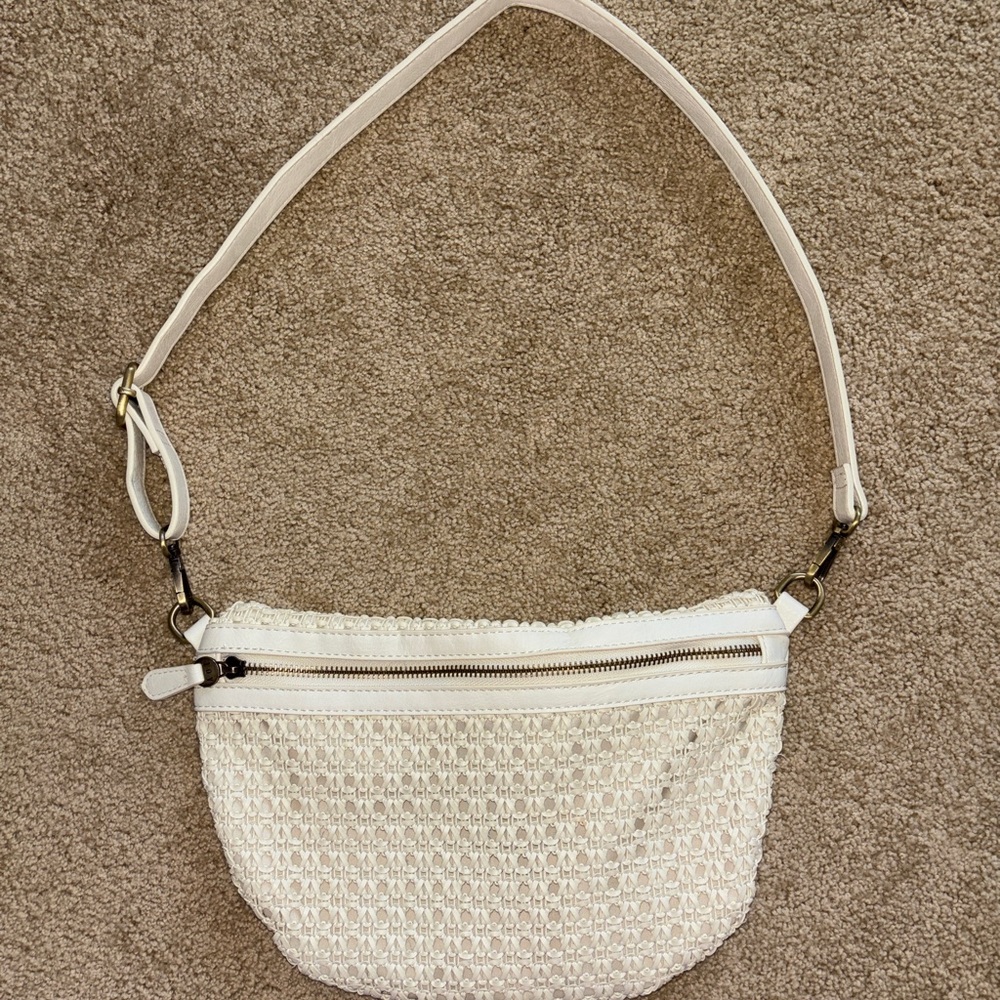 Joy Susan Chic White Shoulder Bag